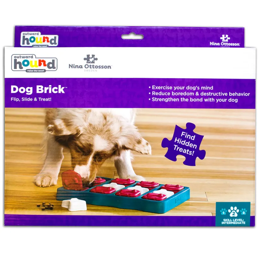 Nina Ottosson Juguetes | Productos Outlet^Puzzle Brick Nivel 2 Juguete para Perros