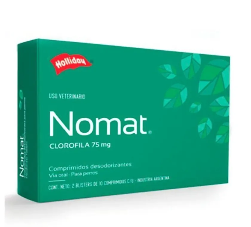 Holliday Cuidado Dental^Nomat - Clorofila 75 mg. - 20 comprimidos