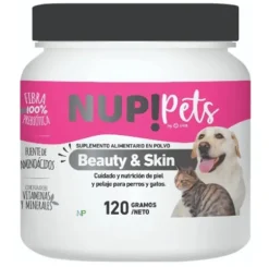 NUP!Pets Vitaminas Y Suplementos^NUP! Pets Beauty & Skin para perros y gatos 120gr