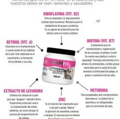 NUP!Pets Vitaminas Y Suplementos^NUP! Pets Beauty & Skin para perros y gatos 120gr
