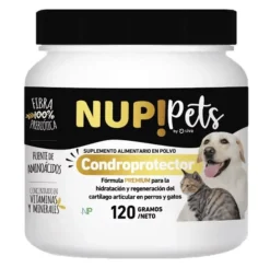 NUP!Pets Vitaminas Y Suplementos^NUP! PETS Condroprotector para perros y gatos en polvo 120gr