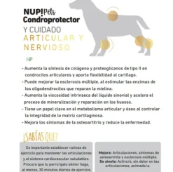 NUP!Pets Vitaminas Y Suplementos^NUP! PETS Condroprotector para perros y gatos en polvo 120gr
