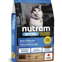 Nutram Senior (+7 Años)^S5 Sound Balanced Wellness 5.4kg