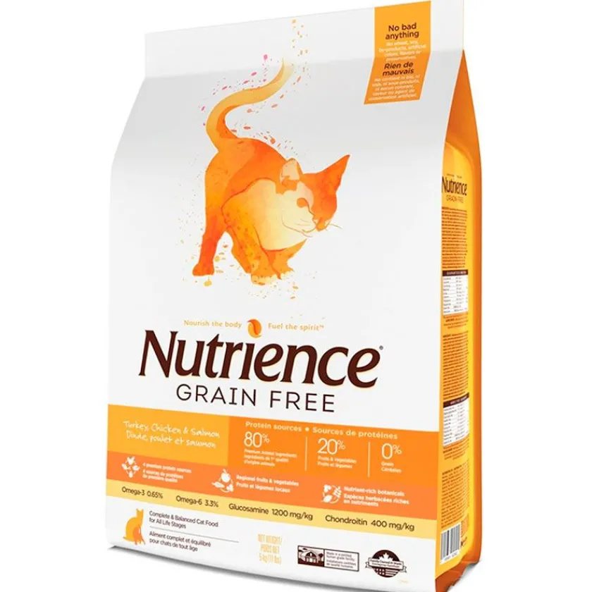 Nutrience Senior (+7 Años) | Adultos (1 A 7 Años)^Cat Grain Free Pavo, Pollo y Arenque 2.5kg