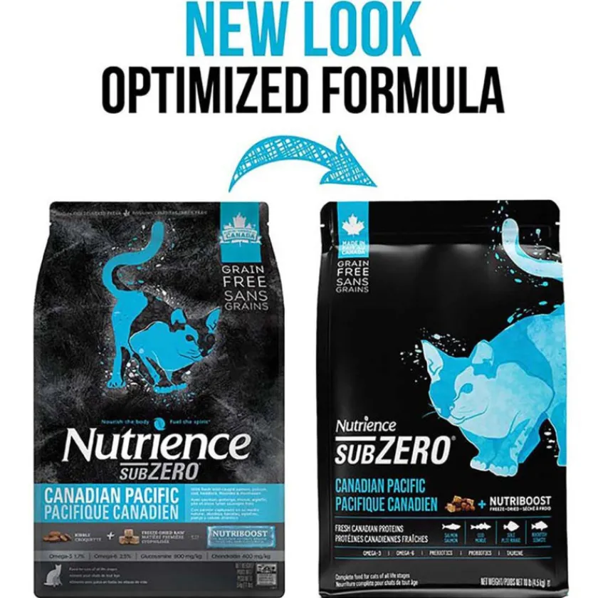 Nutrience Adultos (1 A 7 Años)^Cat Subzero Canadian Pacific 4.5kg