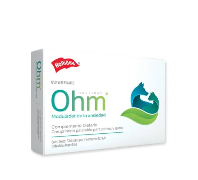 Holliday Vitaminas Y Suplementos^Ohm Biomodulador de Ansiedad 21 Comprimidos