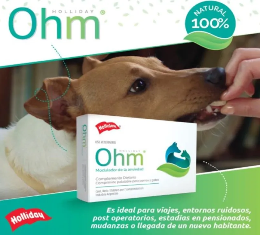 Holliday Vitaminas Y Suplementos^Ohm Biomodulador de Ansiedad 21 Comprimidos