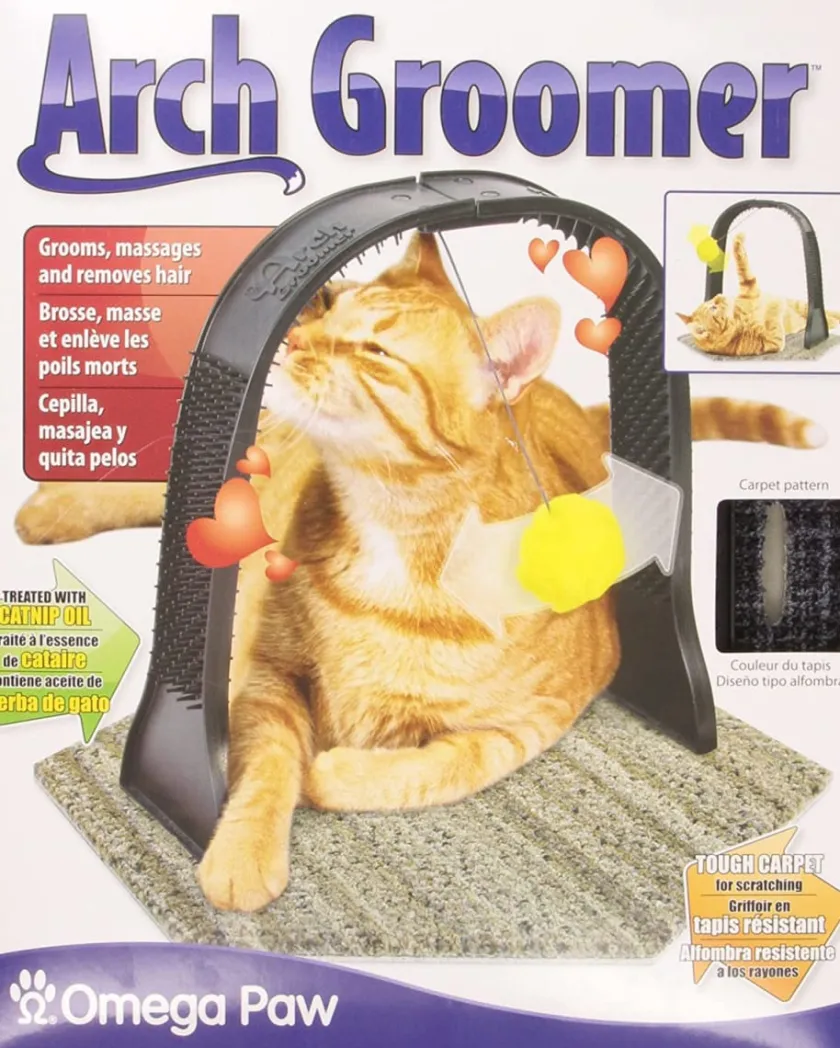 Relajación Para Gatos | Gateras Y Rascadores^Omega Paw Arch Groomer