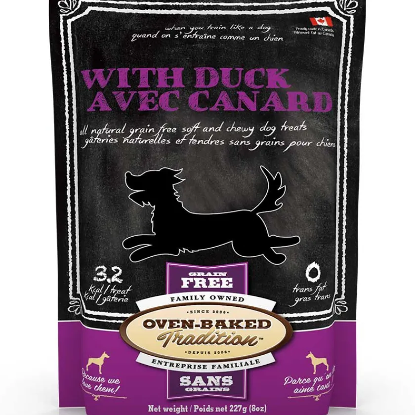 Oven Baked Galletas Y Snacks^Dog Grain Free Duck Treats 227gr
