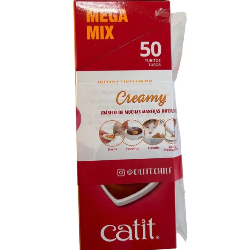 Cat it Húmedos | Adultos (1 A 7 Años)^Pack Creamy Multipack 50 un + Molde Silicona