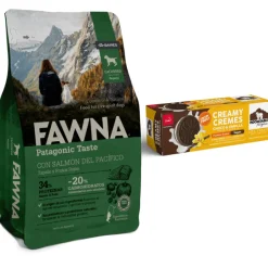 FAWNA Cachorros (0 A 12 Meses)^Pack Especial: Cachorro Pequeño 3kg + Galletas Vainilla Indomitable de Regalo