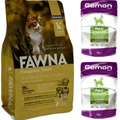 FAWNA Adultos (1 A 7 Años) | Productos Outlet^Pack Gato Urinario 7,5kg + 2 Pouch Gemon Adulto Regalo