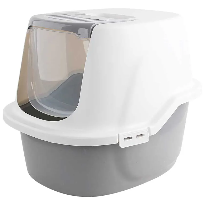 Pawise Areneros | Baños Sanitarios (areneros)^Baño para Gatos Cerrado