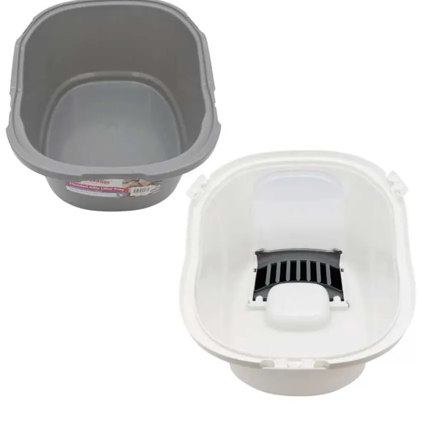 Pawise Areneros | Baños Sanitarios (areneros)^Baño para Gatos Cerrado