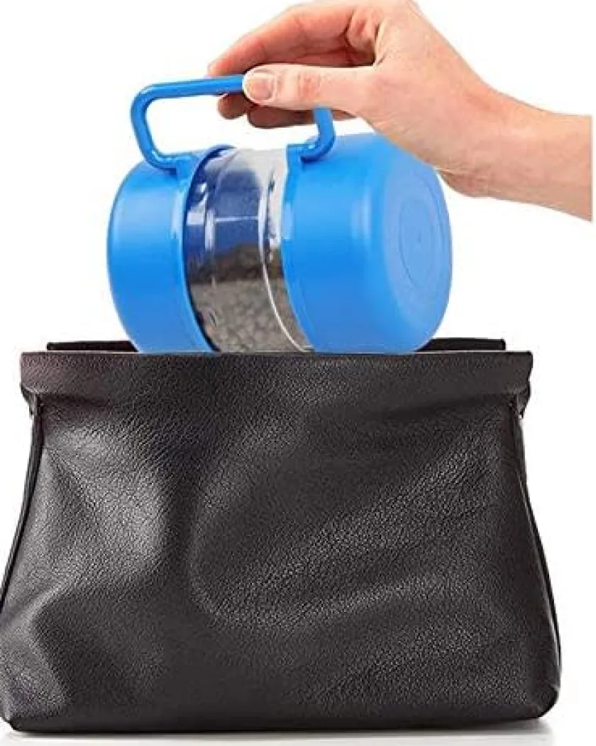 Pawise Comederos Y Fuentes De Agua | Comederos Y Bebederos^Comedero de viaje 3 en 1