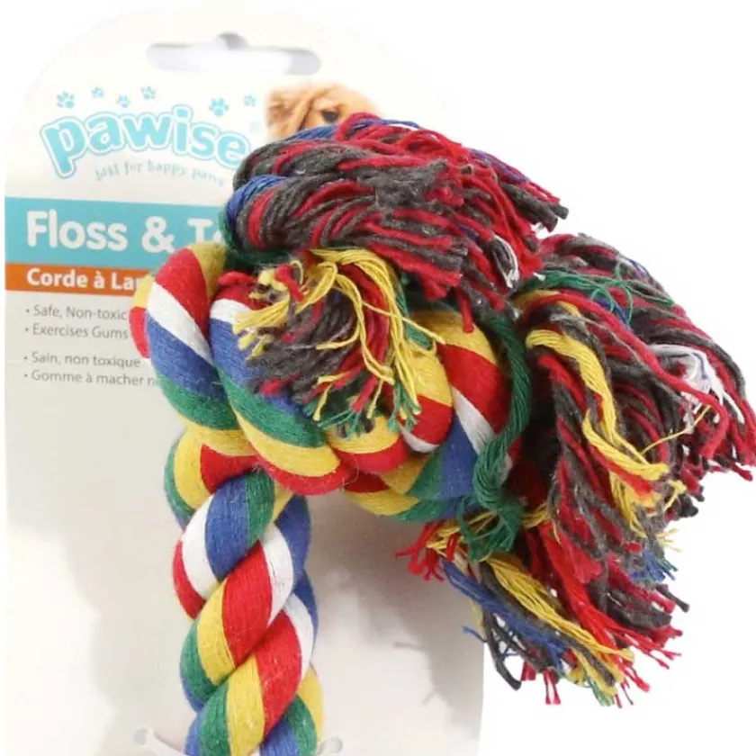 Pawise Juguetes^Cuerda 3 Nudos 40cm