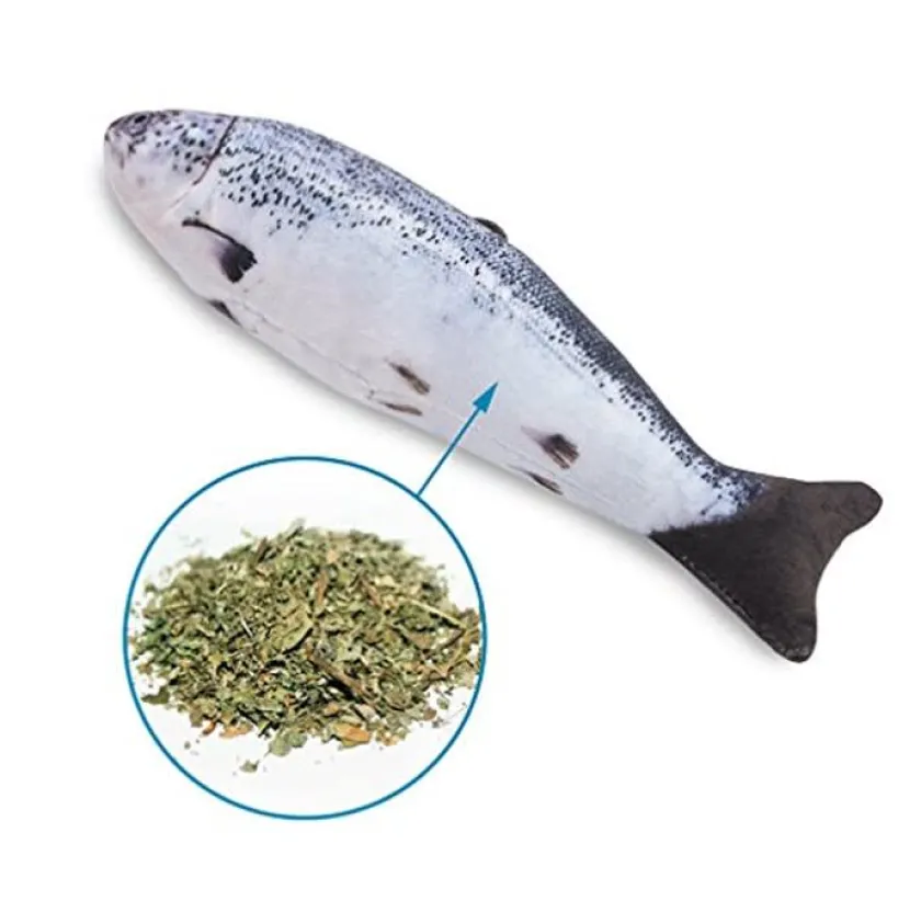 MB Juguetes^Peluche Salmón con Catnip 60CM