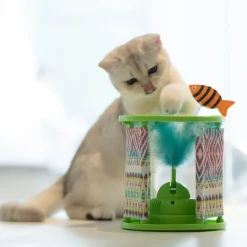 Petgeek Juguetes^Wonder Pod Jugete interactivo para Gatos