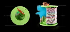Petgeek Juguetes^Wonder Pod Jugete interactivo para Gatos