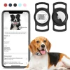 Street Dogs Arnes, Collares Y Correas^Placa de Identificación Inteligente para Mascotas - Sujetador de AirTag - TN005 Negro