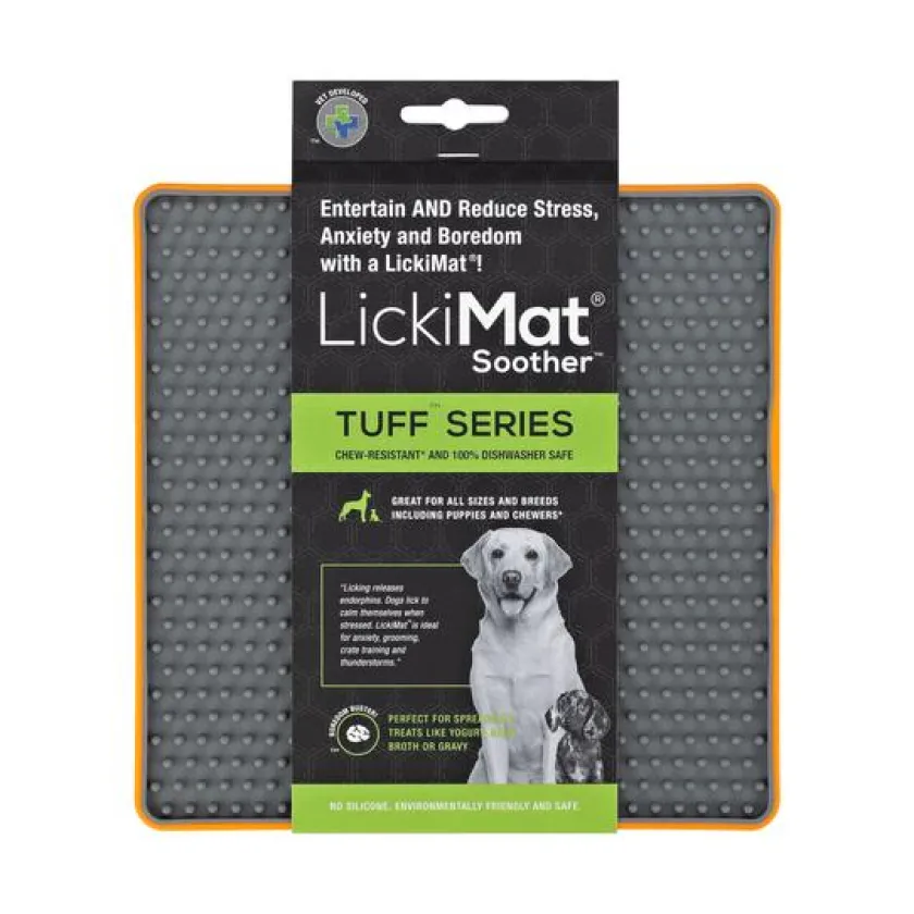Lickimat Comederos Y Bebederos^Plato Soother Tuff Series alimentación lenta