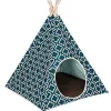 P.L.A.Y. Casas Y Transportadoras Para Gatos | Casas Y Transportadoras Para Perros^Play Carpa Teepee Classic Morroccan Navy