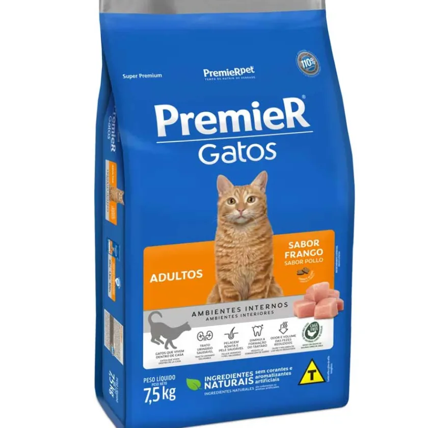 PremieR Adultos (1 A 7 Años)^Gatos Adultos Sabor Pollo 7.5kg