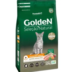 PremieR Adultos (1 A 7 Años)^Golden Para Gatos Adultos Sabor Pollo y Arroz 3kg