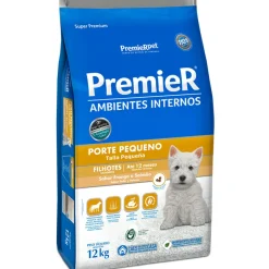 PremieR Adultos (1 A 7 Años)^Perros Cachorros Raza Pequeña Sabor Pollo y Salmón 12kg