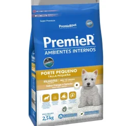 PremieR Cachorros (0 A 12 Meses)^Perros Cachorros Raza Pequeña Sabor Pollo y Salmón 2.5kg