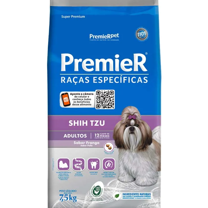 PremieR Adultos (1 A 7 Años)^Razas Específicas ShihTzu Perros Adultos Pollo 7.5kg