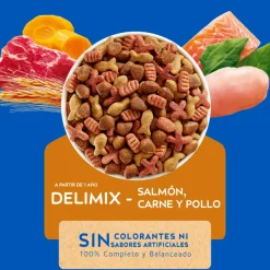 Cat Chow - Purina Adultos (1 A 7 Años)^Purina Cat Chow Adultos Delimix con Defense Plus 1kg