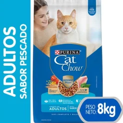Cat Chow - Purina Adultos (1 A 7 Años)^Purina Cat Chow Adultos Pescado con Defense Plus 8kg