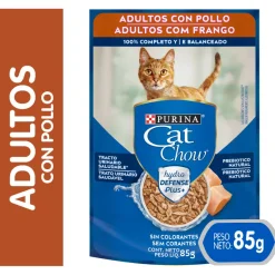 Cat Chow - Purina Húmedos^Purina Cat Chow Hydro Adultos Pollo 85gr