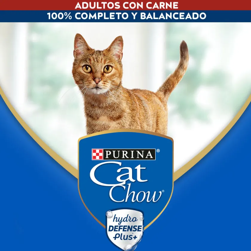 Cat Chow - Purina Húmedos^Purina Cat Chow Hydro Adultos Carne 85gr