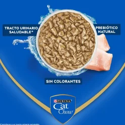 Cat Chow - Purina Húmedos^Purina Cat Chow Hydro Castrados Pescado 85gr PACK 15 Unidades