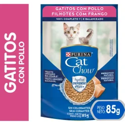 Cat Chow - Purina Húmedos^Purina Cat Chow Hydro Gatitos Pollo 85gr