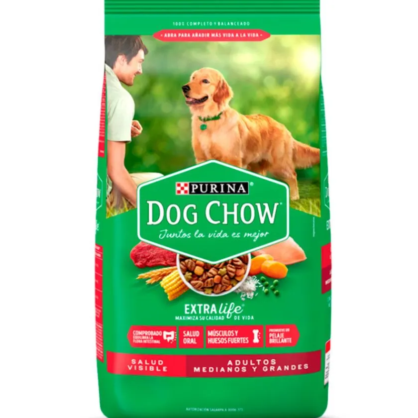 Dog Chow - Purina Adultos (1 A 7 Años)^Purina Dog Chow Adultos Carne y Pollo 18kg