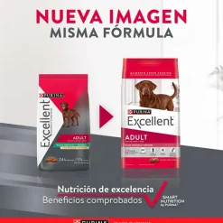 Excellent Adultos (1 A 7 Años)^Purina Adult Chicken & Rice Medium & Large Breed 15kg