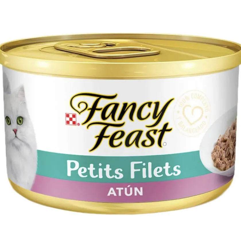 Fancy Feast - Purina Húmedos | Galletas^purina fancy feast lata petit filetes de atún 85 gr