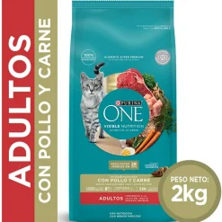 Purina One Adultos (1 A 7 Años)^PURINA® ONE® Adulto Pollo y Carne 2kg