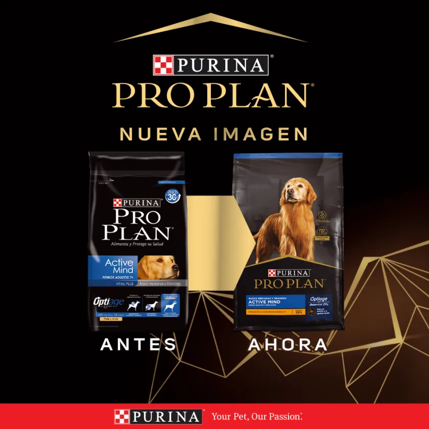 Pro Plan - Purina Senior (+7 Años)^Purina Pro Plan Active Mind 7+ Medium and Large con OptiAge 15kg