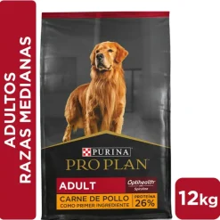 Pro Plan - Purina Adultos (1 A 7 Años)^Purina Pro Plan Adult Razas Medianas Con Optihealth 12 kg