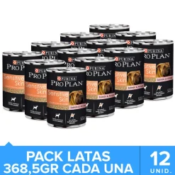 Pro Plan - Purina Húmedos^Purina Pro Plan Adult Sensitive Salmón y Arroz 368.5gr Pack 12 Unidades