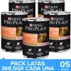 Pro Plan - Purina Húmedos^Purina Pro Plan Adult Sensitive Salmón y Arroz 368.5gr Pack 5 Unidades