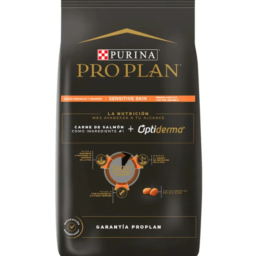 Pro Plan - Purina Adultos (1 A 7 Años)^Purina Pro Plan Adulto Raza Mediana y Grande Sensitive Skin Salmon 12 kg