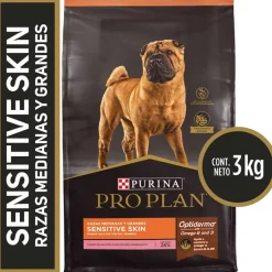 Pro Plan - Purina Adultos (1 A 7 Años)^Purina PRO PLAN Adulto Rz Mediana y Grande Sensitive Skin 3kg