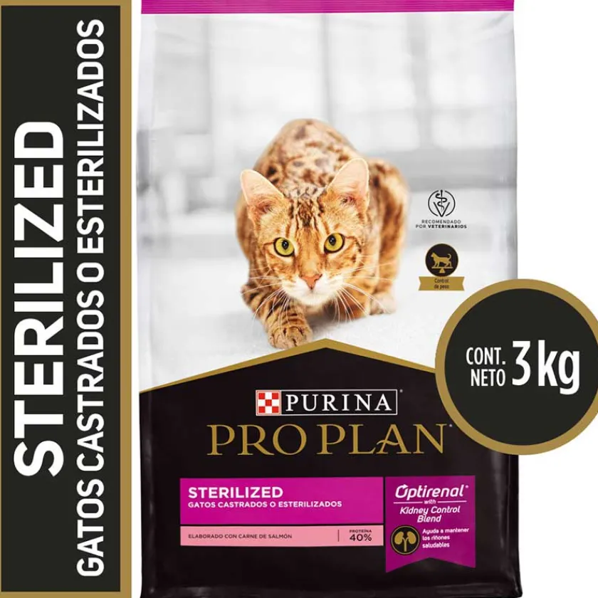 Pro Plan - Purina Castrados^Purina Pro Plan Cat Sterilized con OptiRenal 3kg