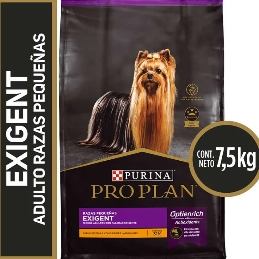 Pro Plan - Purina Adultos (1 A 7 Años)^Purina Pro Plan Exigent Small con OptiEnrich 7.5kg