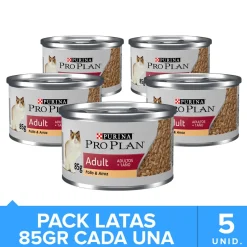 Pro Plan - Purina Húmedos^Purina Pro Plan Lata Gato Adulto Pack 5 Unidades